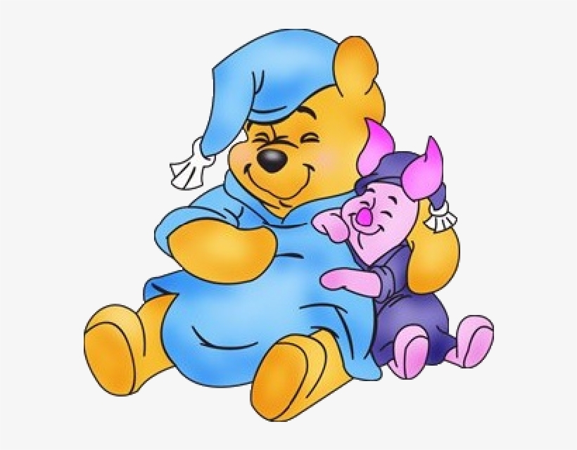 Winnie The Pooh Clip Art - Winnie The Pooh In Pajamas, transparent png download