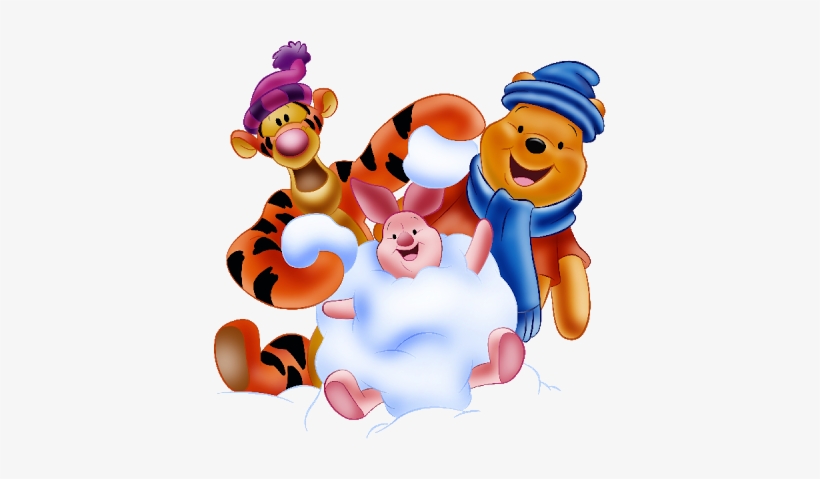 Winnie The Pooh Clipart Christmas - Winnie The Pooh Christmas Png, transparent png download