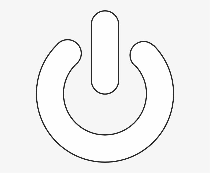 Shutdown Button Clipart Symbol - Clip Art, transparent png download
