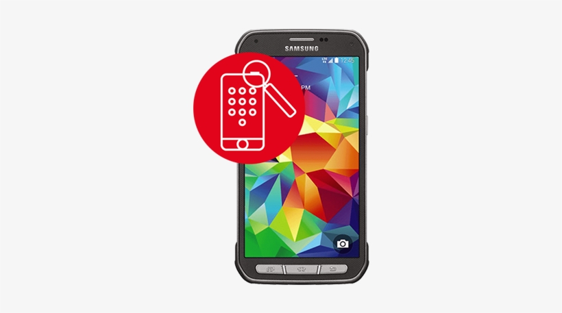 Galaxy S5 Active Power Button Repair - Samsung Galaxy S5 Active Grey, transparent png download