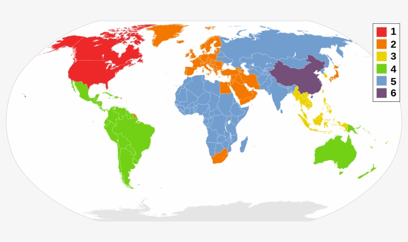 Dvd Regions - New Zealand And Norway, transparent png download