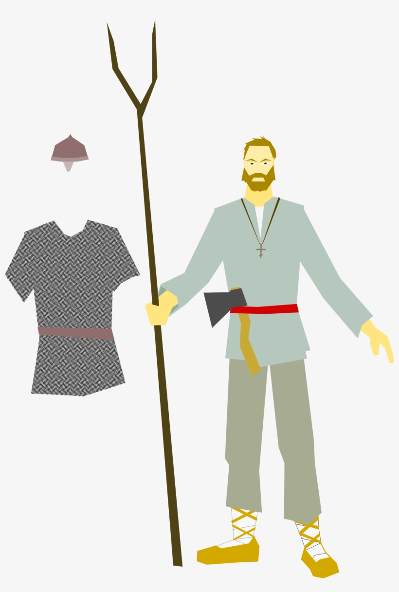 Pitchfork Clipart Medieval - Pitchfork Medieval, transparent png download