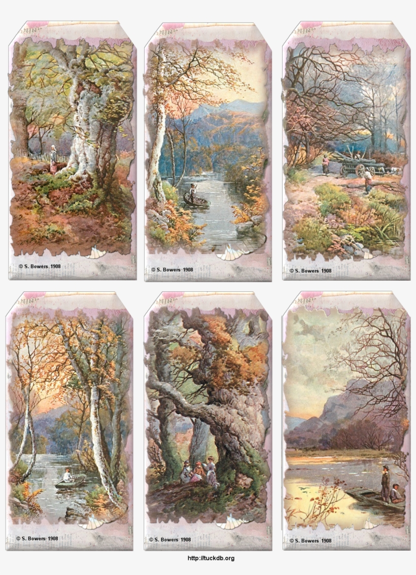 Autumn Hanging Tags - Handicraft, transparent png download