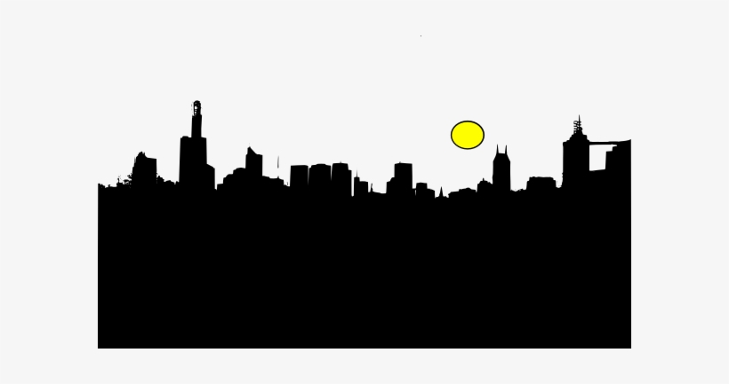Black And White City Png, transparent png download