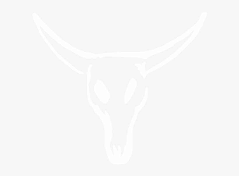 White Cow Clip Art - White Bull Skull Png, transparent png download
