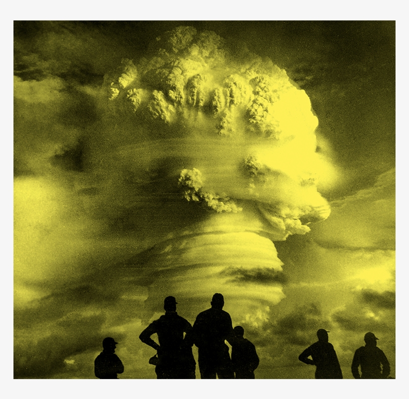 A Small Group Of Researchers Is Studying How Science - Soldiers Observe Atomic Bomb Detonation Photo Print, transparent png download