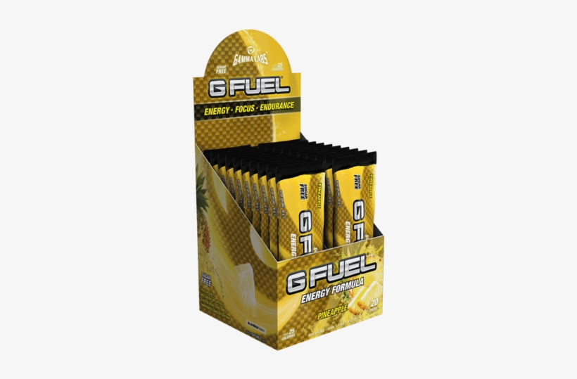 Pineapple Box - 20 Packs - Gamma Labs G Fuel Lemon Lime 20 Count, transparent png download