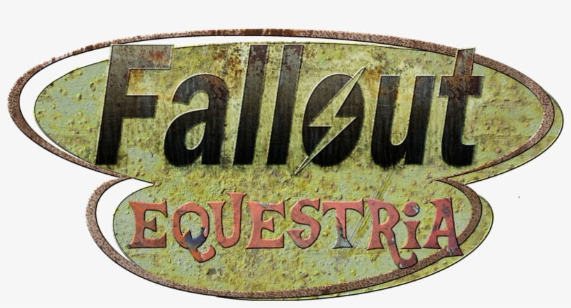Fallout Equestria, Logo, Safe - Fallout Equestria Logo, transparent png download