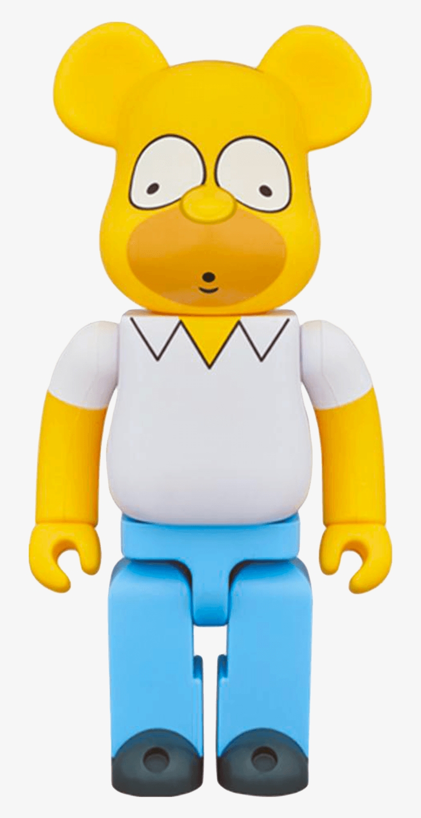 Be@rbrick 400% The Simpsons Homer Simpson - Bearbrick Simpson, transparent png download