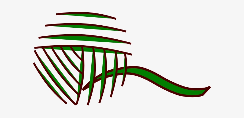 How To Set Use Green Yarn Ball Clipart, transparent png download