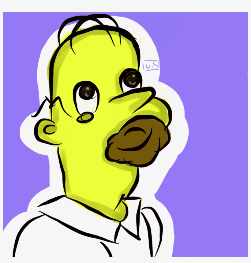 Homer Simpson - Cartoon, transparent png download