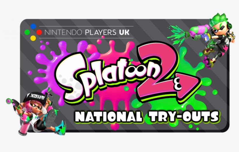 The Nintendo Players Uk Splatoon 2 National Try Outs - Hori Splatoon 2 Hard Pouch For Nintendo Switch, transparent png download