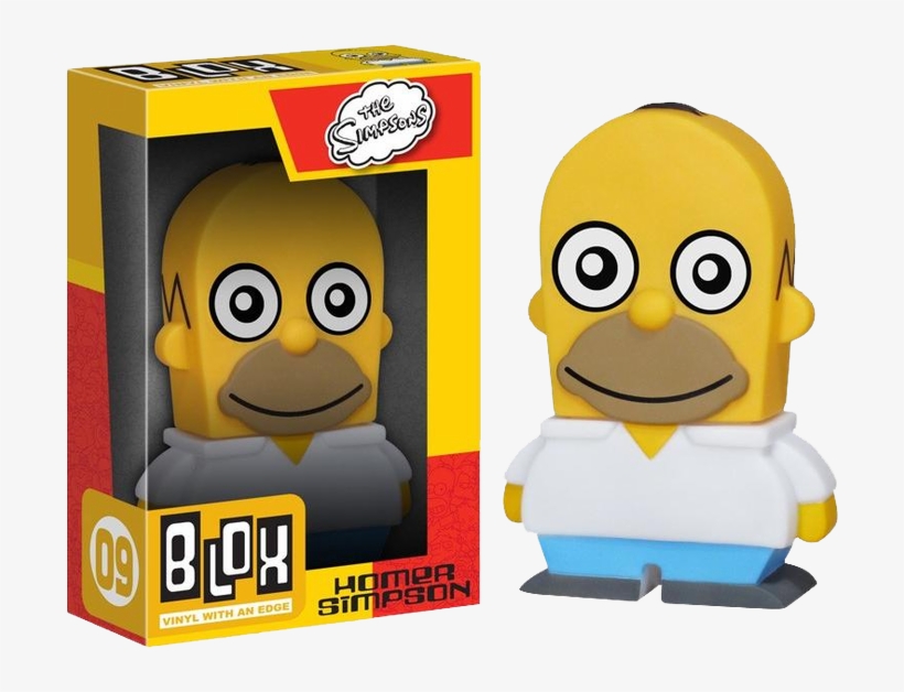 The - Homer Simpson Blox Vinyl Figure, transparent png download