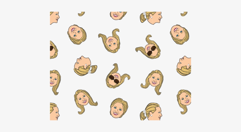 With New Hillary Clinton Scrunchies, Your Hair Woes - Hillary Clinton, transparent png download