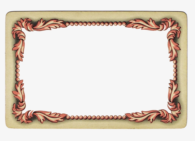 Valentine's Day And Baby Shower Fancy Vintage Frame - Picture Frame, transparent png download