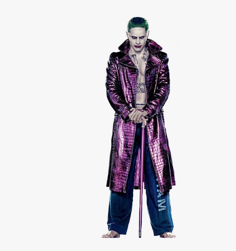 Free Png Joker Suicide Squad Png Images Transparent - Joker From Suicide Squad, transparent png download