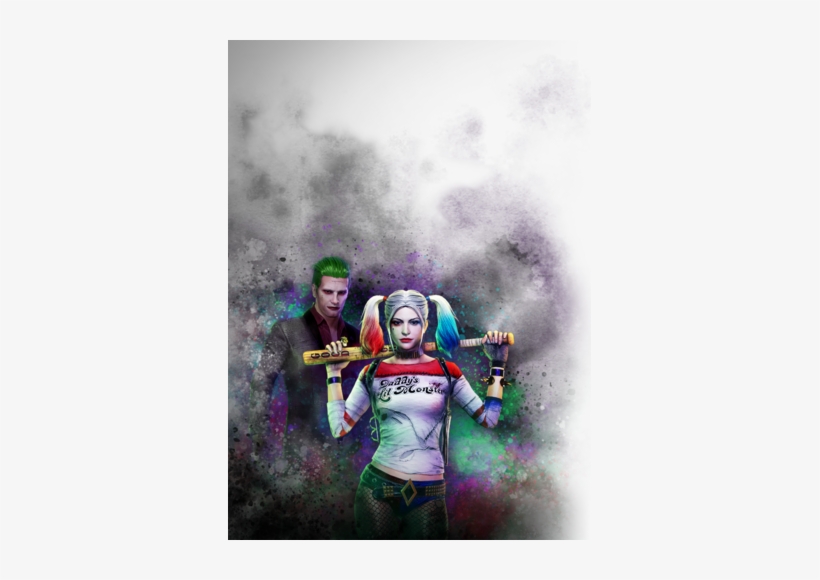 Suicide Squad Promo In Game - Girl, transparent png download