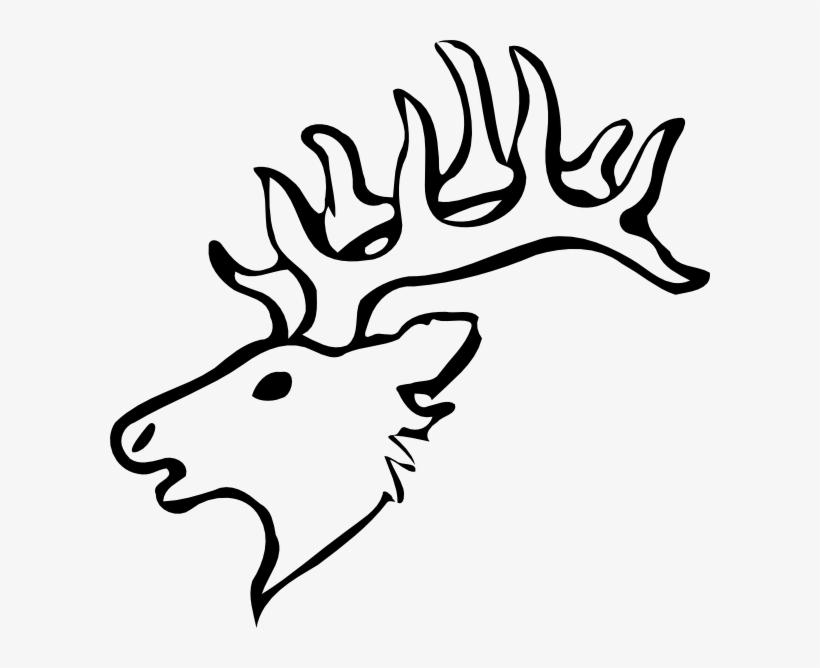 Deer Head Clip Art, transparent png download