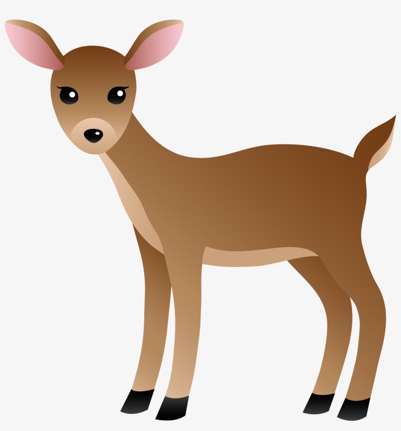 Free Deer Clip Art Pictures - White Tailed Deer Clipart, transparent png download