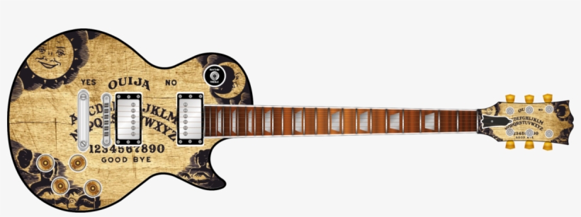 Ouija Board Guitar Wrap Skin - Abstract Art, transparent png download