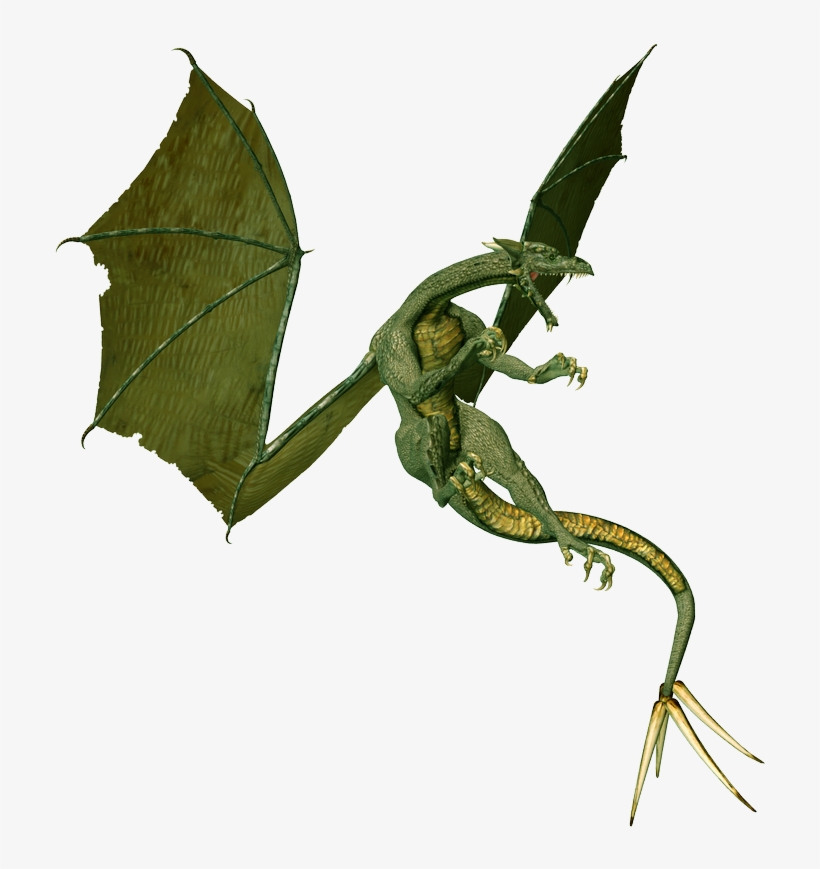 Green Dragon Png Images, Free Drago Picture - Dragon, transparent png download