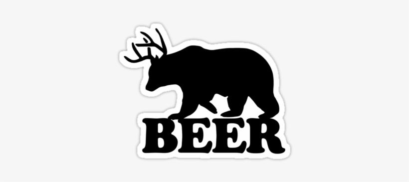 Deer Antlers Silhouette Png Download " - French Quarter Gifts, transparent png download