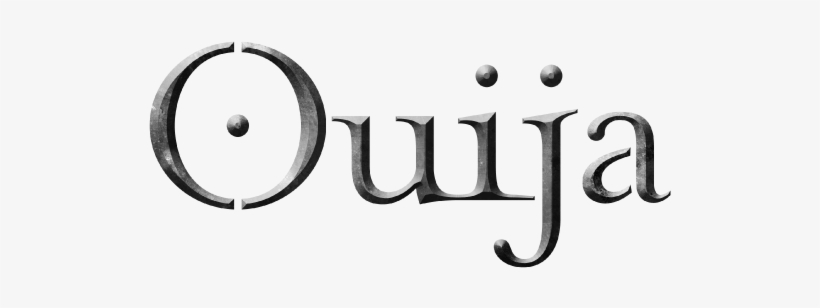 Ouija Logo6b - Ouija, transparent png download
