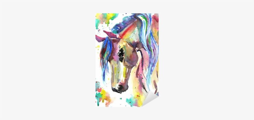 Color Watercolor Illustration - Watercolor Painting, transparent png download