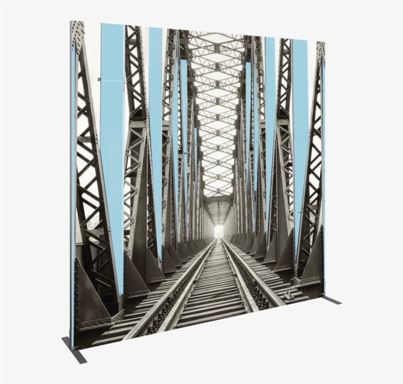 Vector Frame Square 04 Fabric Banner Display - American Industrial I Framed Print - Black - 126cm, transparent png download