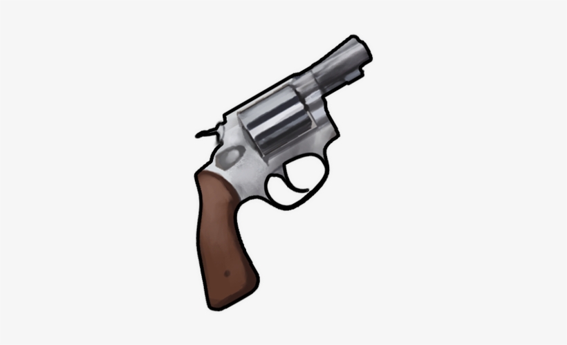 File - Old Pistol - Png - Firearm, transparent png download