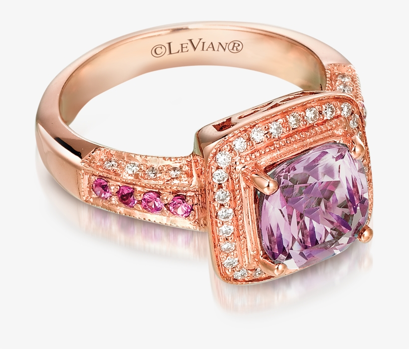For Items $2,500 And Up, Must Spend An Additional $1,000 - Le Vian 14ct Strawberry Gold Diamond & Amethyst, transparent png download