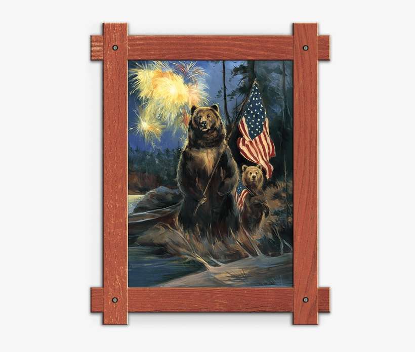 4th In The Forest Framed Art - Fourth In The Forest Framed Wall Art, transparent png download