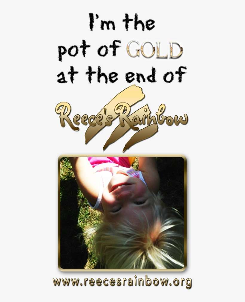 Click Here To Share Reece's Rainbow On Your Blog Thank - Pot Of Gold, For Our Little T Throw Blanket, transparent png download