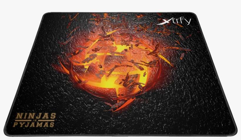 Xtp1 Nip Volcano Edition - Xtrfy Ninjas In Pyjamas Xtp1 Volcano Edition - Mouse, transparent png download