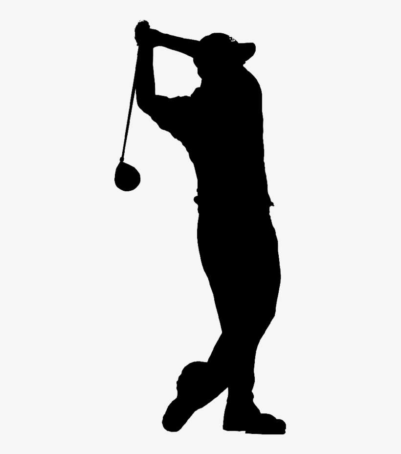 One Of The Most Challenging Aspects Of Being A Golf - Silhouette, transparent png download