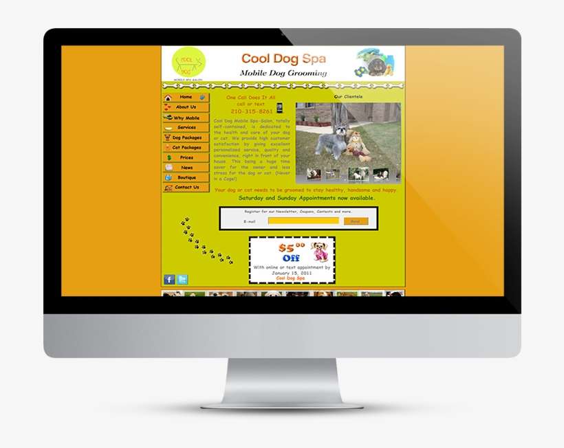 Cool Dog Spa - Sistema Bar Restaurante Php, transparent png download
