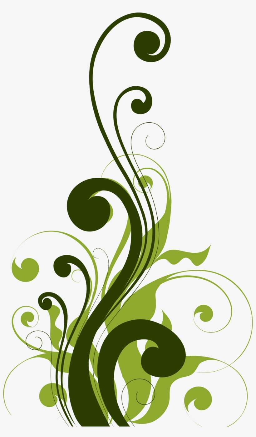 Floral Flourish 3 By @gdj, Pixabay - Background Design For Scrapbook, transparent png download