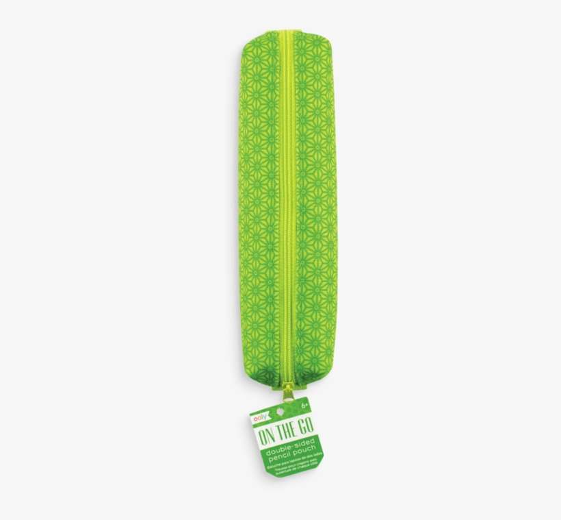 On The Go Zipper Pencil Pouch - Ooly On The Go Zipper Pencil Pouch - Green, transparent png download