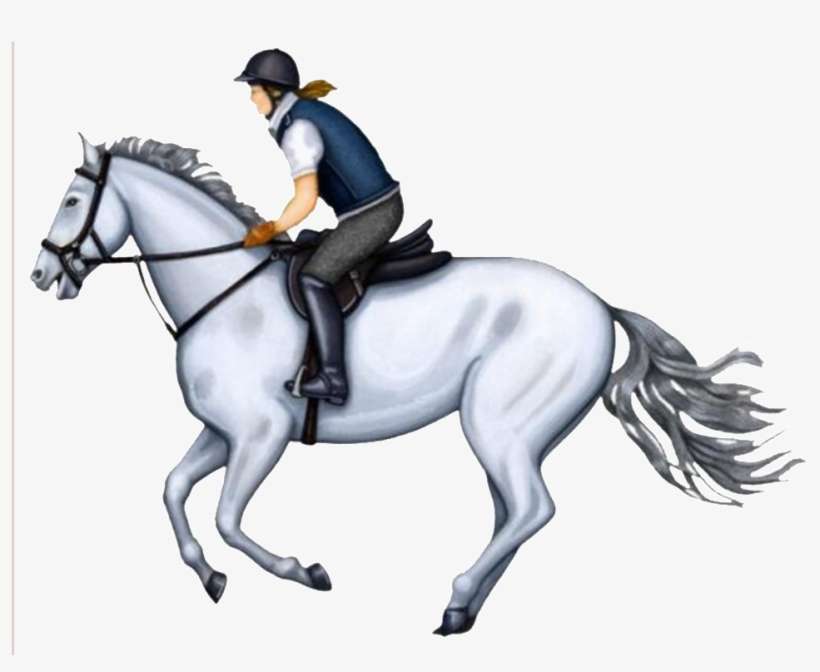 Painted Prince Charming Pattern Design - Equestrianism, transparent png download
