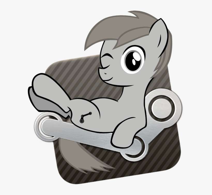 View Steam Pony Icon By Tomcat94-d52k , 281kib, - Steam Pony Icon, transparent png download