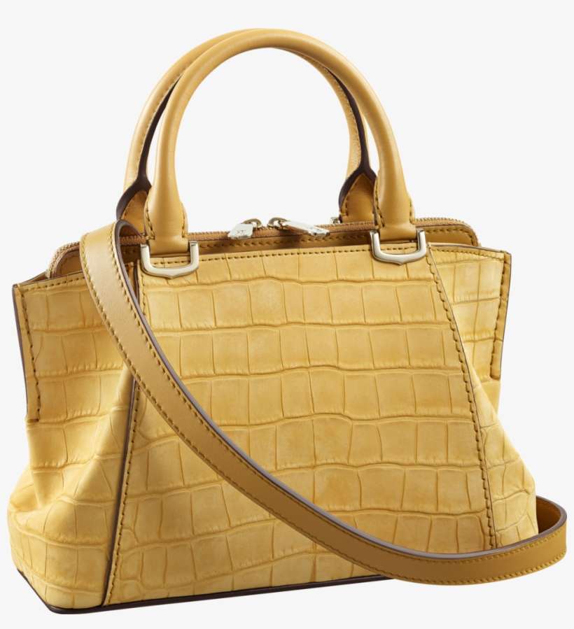 C De Cartier Bag, Mini Modelcitrine Nubuck Alligator - Cartier, transparent png download