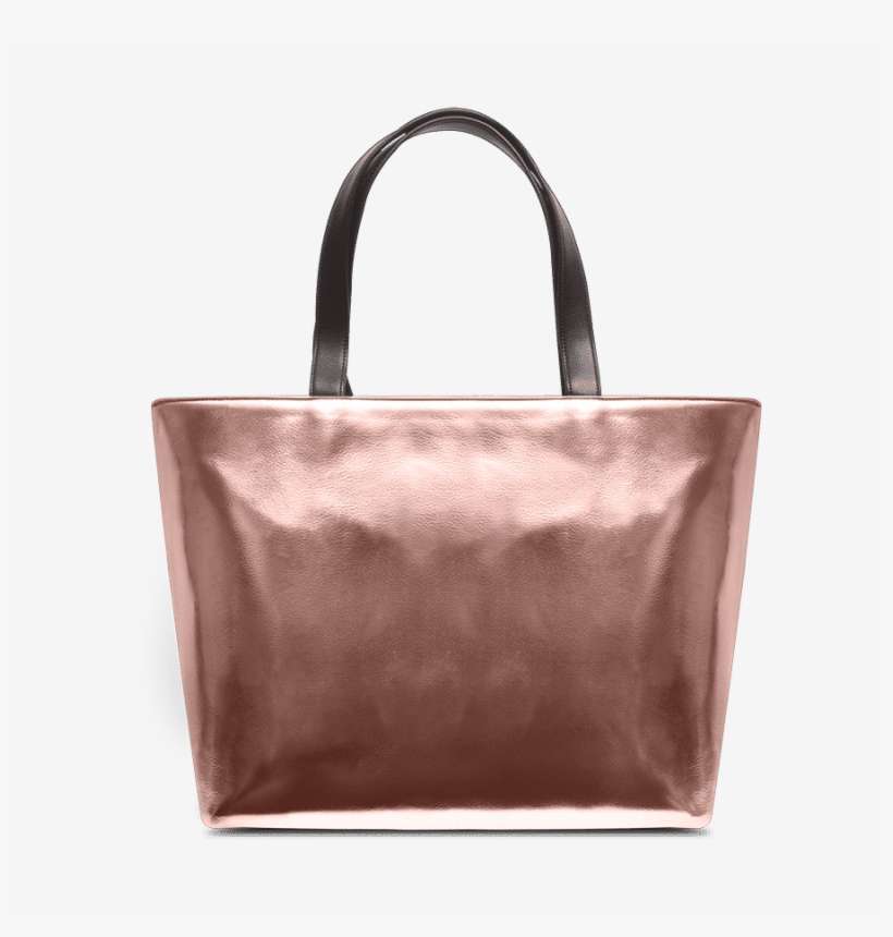 Dailyobjects Rose Gold Metallic Fatty Tote Bag Buy - Transparent Bags Online India, transparent png download