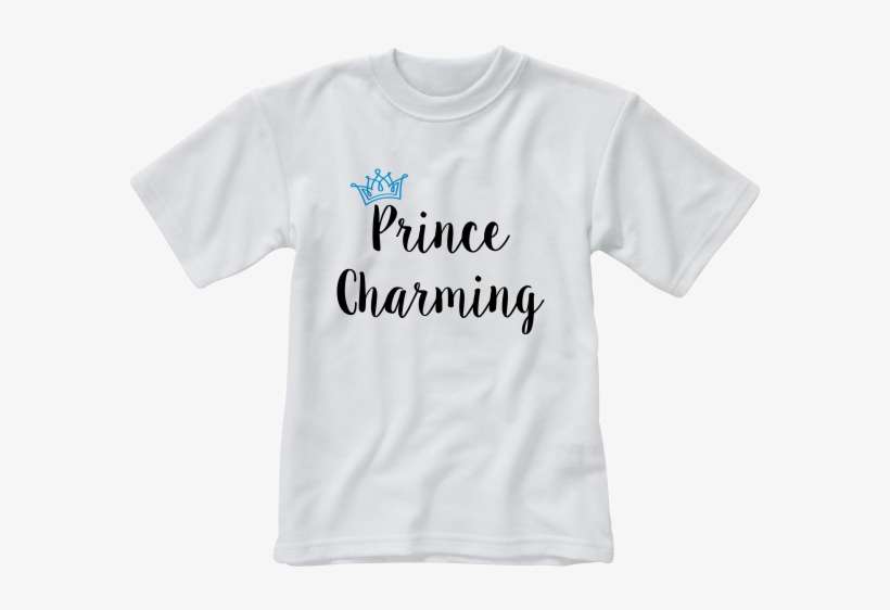 Baby Onesie Prince Charming - Printed V Neck Shirt, transparent png download
