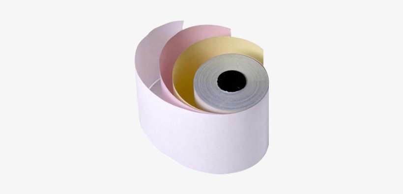 Plain Paper Roll 3 Ply Carbonless Rolls - Carbonless Paper Roll, transparent png download
