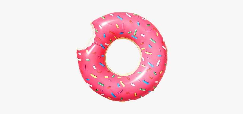 Pink Donut - Надувной Круг Пермь Пончик, transparent png download