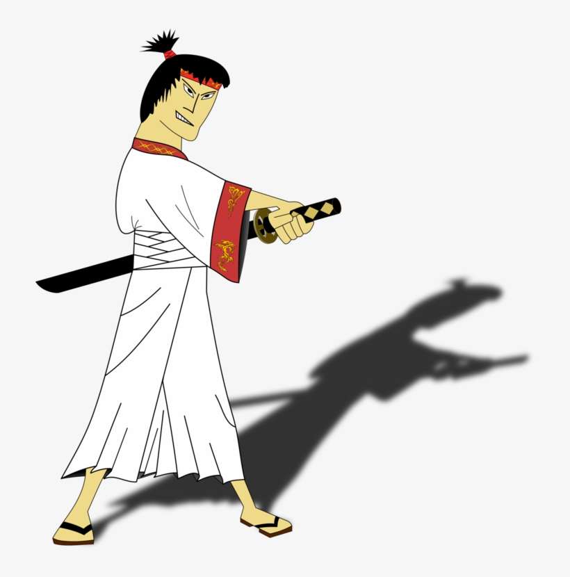 Samurai Warrior Computer Icons Silhouette - Japanese Daimyo Clip Art, transparent png download