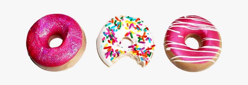 Donut Scented Soap Set Of 3 Pink - Royal Icing, transparent png download