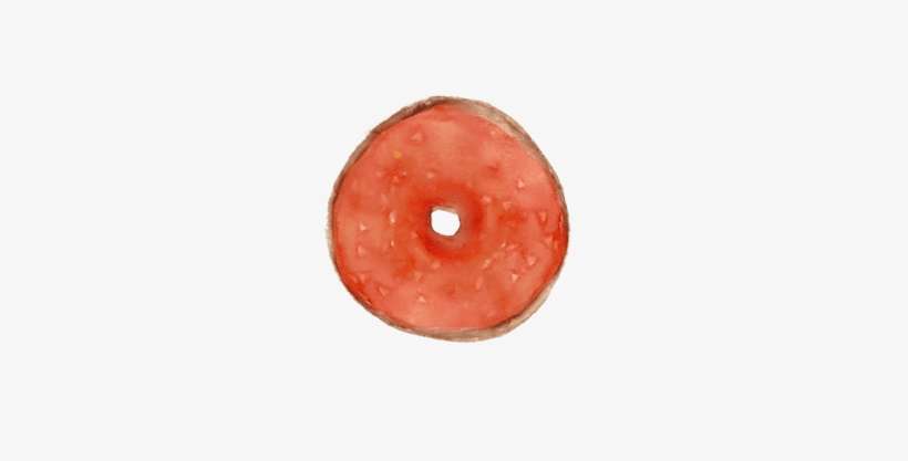 Orange Donut - Circle, transparent png download