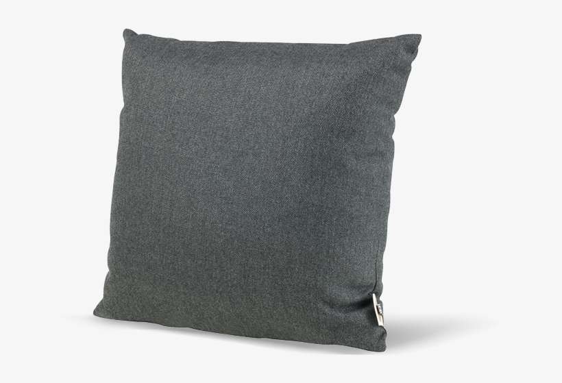 Square Cushion - Laura Ashley Nigella Pale Charcoal, transparent png download