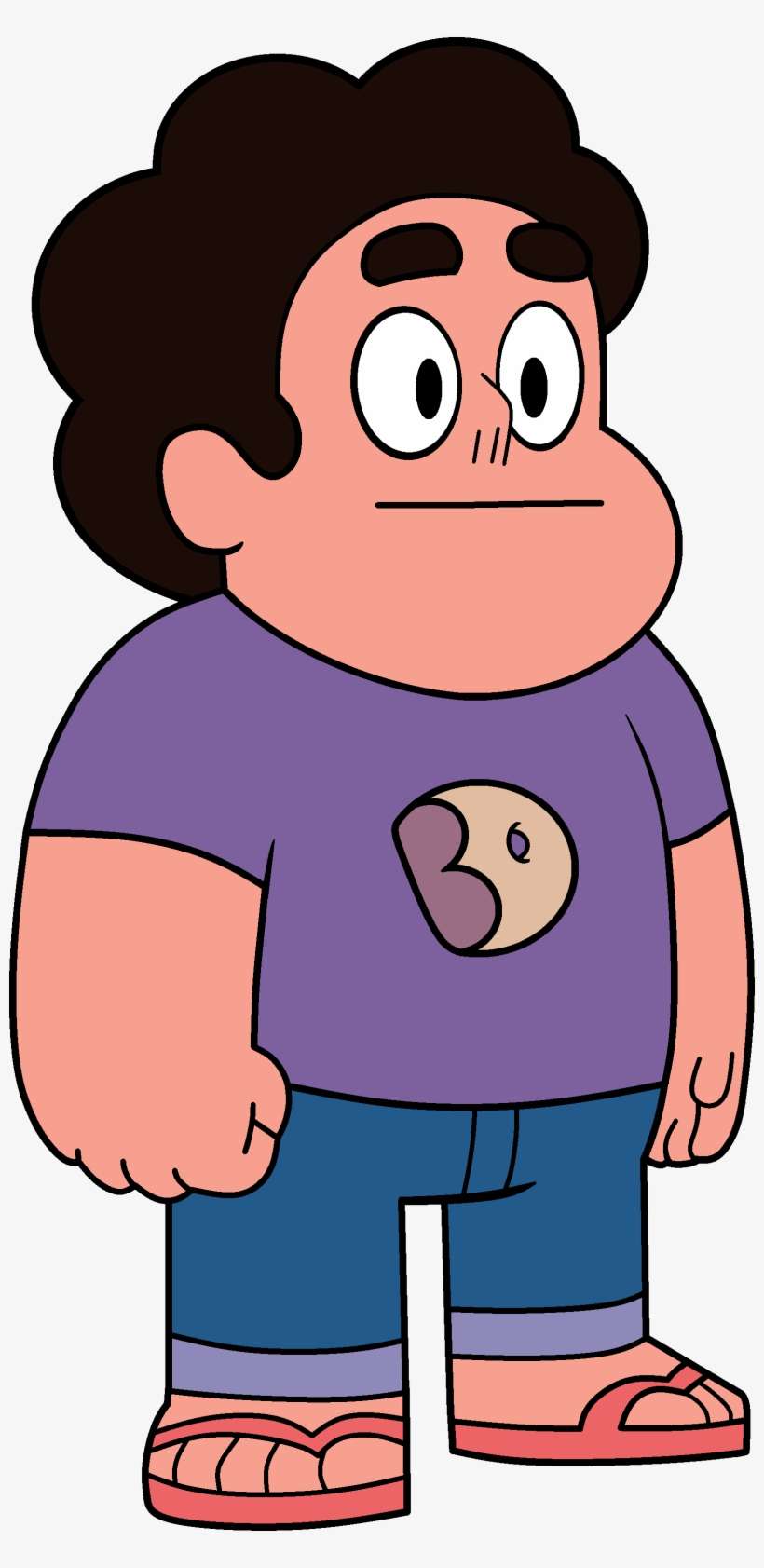 Steven Big Donut Uniform Redo - Garnet Shapeshifted Into Steven, transparent png download